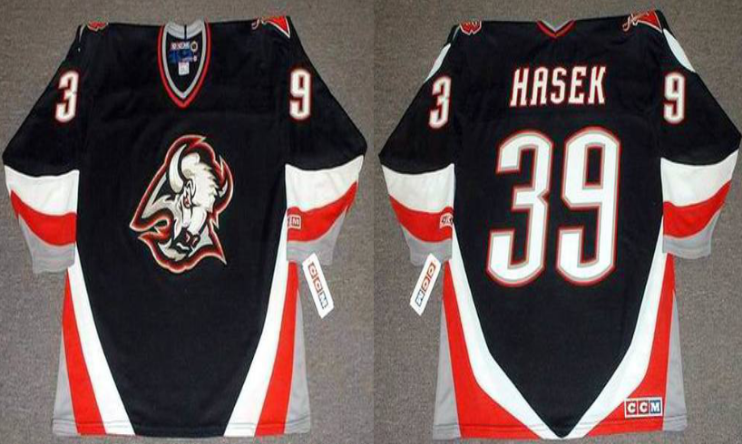 2019 Men Buffalo Sabres 39 Hasek black CCM NHL jerseys